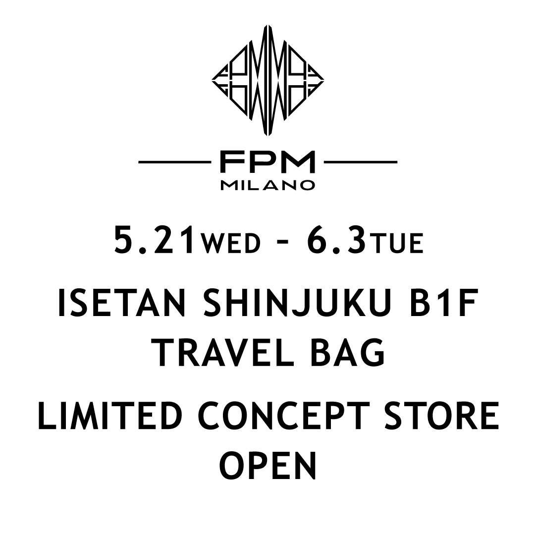 伊勢丹新宿店LIMITED CONCEPT STORE開催のお知らせ